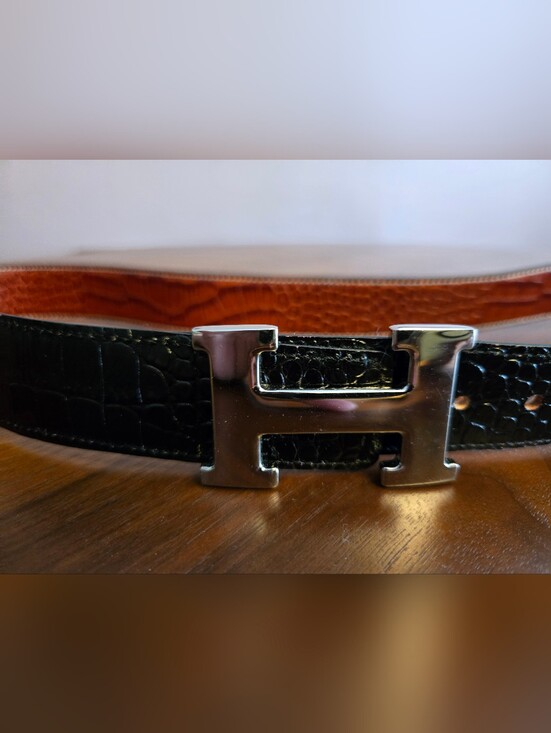 Accessories - 2 Belts, For One! An H Dupe...luxury Look